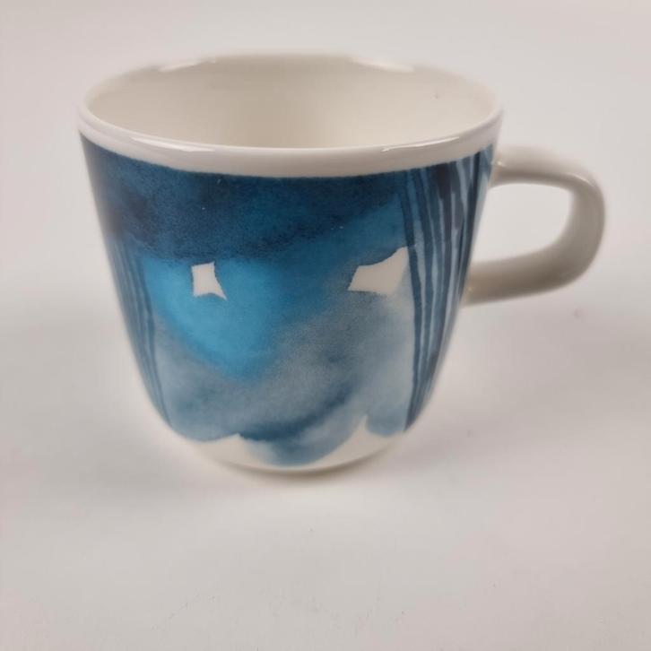 Marimekko sääpäiväkirja koffie kop blauw 2dl, Antiek en Kunst, Kunst | Designobjecten, Ophalen