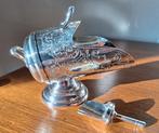 Vintage verzilverde suikerpot met schepje, Antiek en Kunst, Antiek | Goud en Zilver, Ophalen of Verzenden