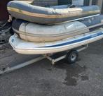 2x rib rubberboot met uit buitenboordmotoren, Watersport en Boten, Rubberboten, Overige merken, Gebruikt, Ophalen of Verzenden