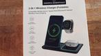 Innova Essentials 3 in 1 wireless charger - oplader, Telecommunicatie, Ophalen of Verzenden, Nieuw, Apple iPhone