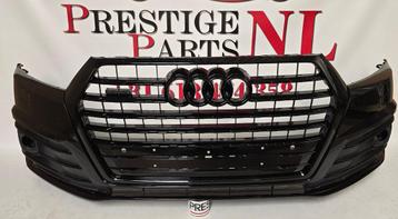Voorbumper Audi Q7 4M0 S-LINE Origineel Bumper PDC KLS Zwart beschikbaar voor biedingen