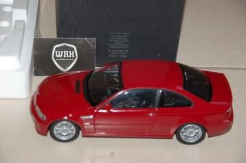 1:18 BMW M3 E46 COUPE imola red Kyosho dealer ed WRH beschikbaar voor biedingen