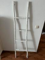 Witte decoratieve ladder, Ophalen, Gebruikt