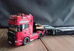 Scania V8 R780 met dieplader   1/32, Hobby en Vrije tijd, Modelauto's | 1:32, Ophalen of Verzenden, Zo goed als nieuw, Bus of Vrachtwagen