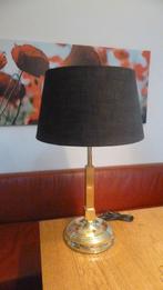 grote zwarte lampenkap, Zwart, Rond, Ophalen of Verzenden, Zo goed als nieuw