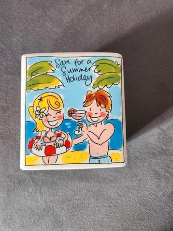 Vierkante Spaarpot Blond Amsterdam - ZGAN beschikbaar voor biedingen