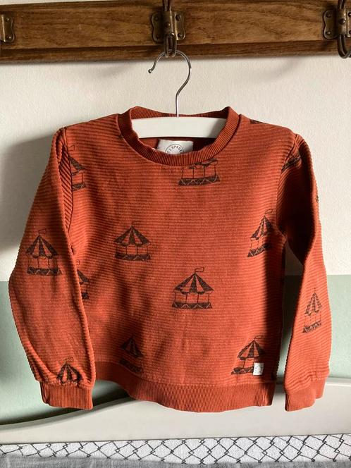Trui Sproet & Sprout Brique mt 98, Kinderen en Baby's, Kinderkleding | Maat 98, Zo goed als nieuw, Jongen of Meisje, Trui of Vest