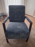 Te koop 2 blauwe fauteuils, Ophalen, Zo goed als nieuw, Blauw, Twee