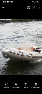 Zodiak met 8pk 2 takt lang staart, Watersport en Boten, Ophalen, Gebruikt, Motor en Techniek, Motorboot