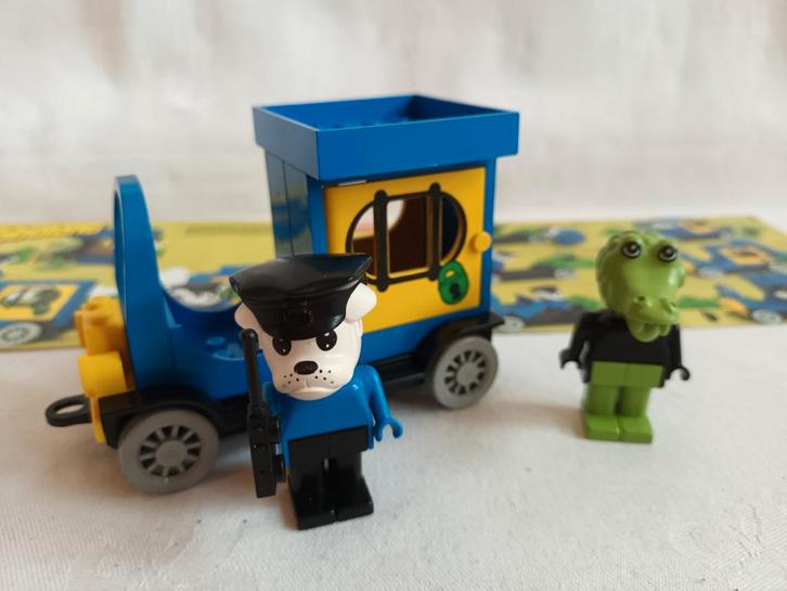Lego Fabuland 3643 3639 Police Van politieauto boevenwagen, Kinderen en Baby's, Speelgoed | Duplo en Lego, Zo goed als nieuw, Ophalen of Verzenden