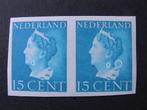 plaatfout 337 , ongebruikt paartje ongetand., Postzegels en Munten, Postzegels | Nederland, Verzenden, T/m 1940, Postfris