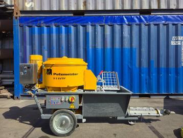 Putzmeister S 5 EVTM pleisterpomp beschikbaar voor biedingen