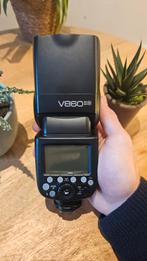 Godox V860II Flitser voor Nikon, Audio, Tv en Foto, Fotografie | Flitsers, Ophalen of Verzenden, Zo goed als nieuw, Nikon, Kantelbaar