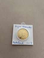 Nederland 2017 50 jaar Alexander Munt, Koningin Beatrix, Euro's, Losse munt, Goud