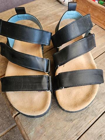 Mag /Mags sandalen zwart leer maat 39 beschikbaar voor biedingen