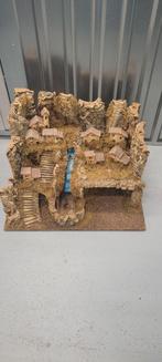 Kerststal - Gedetailleerd Dorpslandschap, Ophalen, Gebruikt