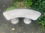 Stenen Tuinbankje, Tuin en Terras, Ophalen, Gebruikt, Overige materialen
