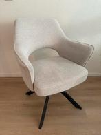 1x Draaibare Eetkamerstoel Soho beige van De Bommel, Huis en Inrichting, Stoelen, Ophalen, Overige kleuren, Zo goed als nieuw