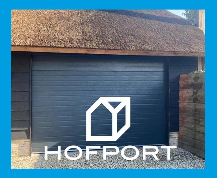 HOGE KORTING garagedeuren met motor vanaf € 850,- incl. BTW, Doe-het-zelf en Verbouw, Deuren en Horren, Nieuw, Garagedeur, 215 cm of meer