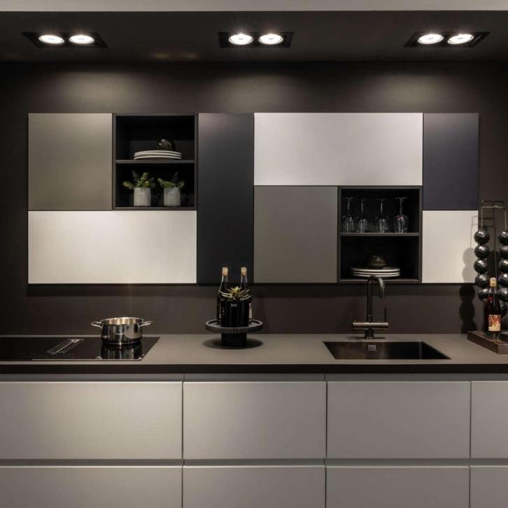 Showroomkeuken  De SmartSelect Fino Mat Wit, Huis en Inrichting, Keuken | Complete keukens, Nieuw, Enkelwandige keuken, Wit, Kunststof