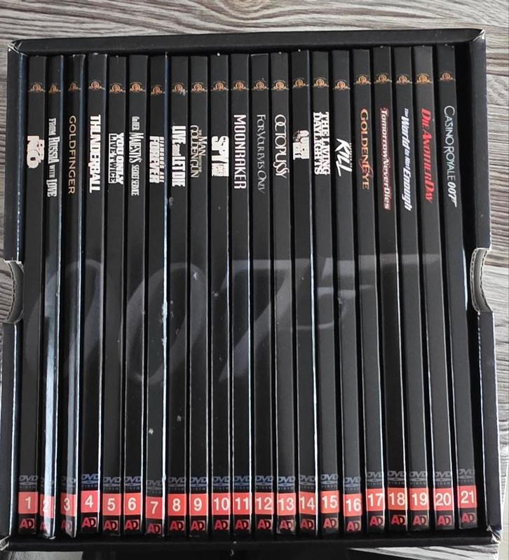 James Bond DVD Collectie - Complete Boxset, Cd's en Dvd's, Dvd's | Overige Dvd's, Ophalen of Verzenden