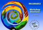 Glasfusie,glaskunst, workshops in Almere, Ophalen