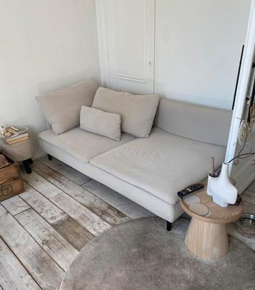 Beige 3 zits bank soderhamn