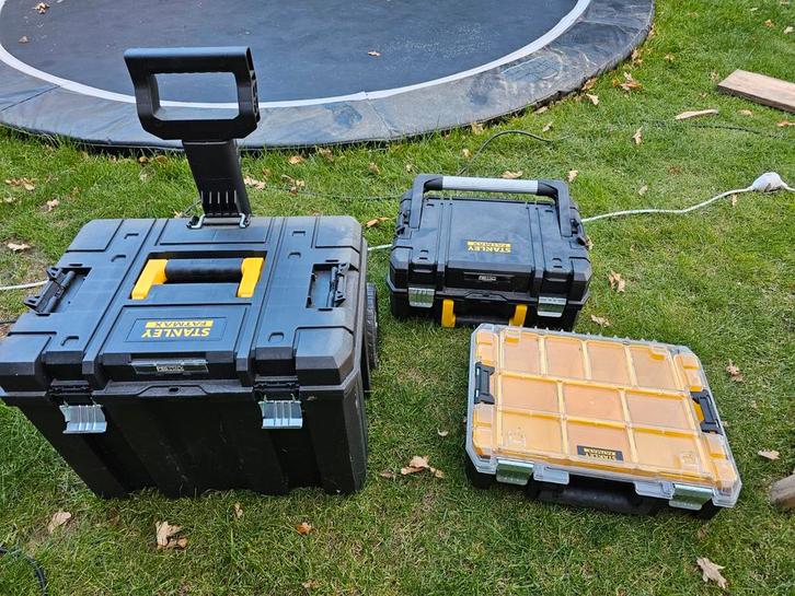 Stanley Fatmax Gereedschapskoffer Set, Doe-het-zelf en Verbouw, Gereedschapskisten, Nieuw, Gevuld, Ophalen of Verzenden