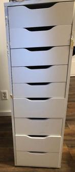 Ladeblok met 9 lades Alex Drawer, Ophalen, Minder dan 50 cm, Gebruikt, 5 laden of meer