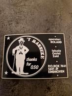 3197 't Manneke QSO Sticker - Eindhoven, Ophalen of Verzenden, Zo goed als nieuw, Overige typen