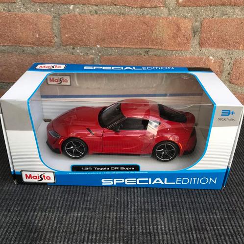 1:24 TOYOTA GR SUPRA **NIEUW** ……. 20,-, Hobby en Vrije tijd, Modelauto's | 1:24, Nieuw, Auto, Maisto, Ophalen of Verzenden