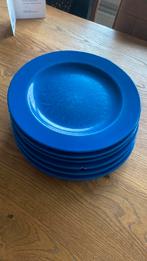 Dinerbord blauw, Ophalen, Gebruikt, Overige stijlen, Bord(en)
