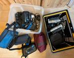Partij oude videocamera’s & toebehoren, Ophalen of Verzenden, Gebruikt, Audio