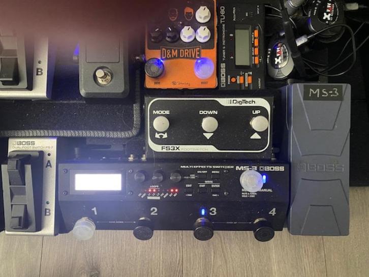 BOSS MS 3 Multi Effects Switcher, Muziek en Instrumenten, Effecten, Zo goed als nieuw, Multi-effect, Ophalen