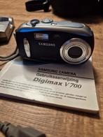 Samsung digimax V700, Audio, Tv en Foto, Fotocamera's Digitaal, Ophalen of Verzenden, Zo goed als nieuw, Compact