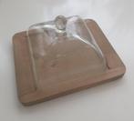Kaasstolp met houten dienblad, Huis en Inrichting, Woonaccessoires | Dienbladen, Oosterveldweg 15, 7274 DZ, Verzenden, Zo goed als nieuw