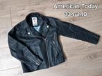 American Todat. Nep leren jasje maat 134/140, Kinderen en Baby's, Kinderkleding | Maat 134, Ophalen of Verzenden, Zo goed als nieuw