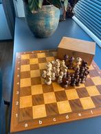 Schaakset, Schaakstukken, schaakbord, Hobby en Vrije tijd, Ophalen of Verzenden, Gebruikt