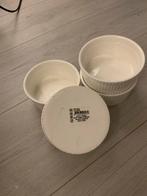 Ovenbestendige Kommetjes Set, Keramiek, Ophalen of Verzenden, Zo goed als nieuw, Kom(men)