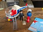 Playmobil Politie Helikopter Set 3908, Ophalen of Verzenden, Zo goed als nieuw, Complete set