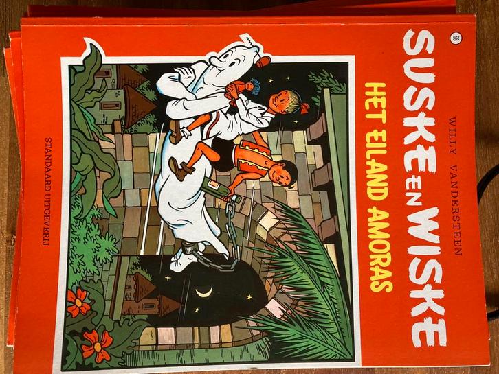 Suske en Wiske stripboeken, Boeken, Stripboeken, Gelezen, Meerdere stripboeken, Ophalen