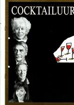 Programmaboek Toneelstuk "Cocktailuur", Gelezen, Toneel, Verzenden, A.R.Gurney