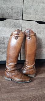 Paardrijlaarzen lichtbruin leer 41 met rits, Dieren en Toebehoren, Ophalen, Gebruikt, Dressuur, Schoeisel