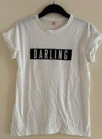 The darling tshirt 1 maat, Verzenden, Zo goed als nieuw, Wit, Korte mouw