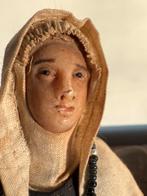 Antieke pop in was, Ophalen of Verzenden, Gebruikt