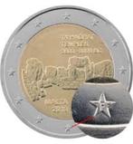 3x 2 euro Malta 2019 - Ta'Hagrat - UNC/BU - Alle 3 Varianten, Postzegels en Munten, Munten | Europa | Euromunten, Verzenden, Malta