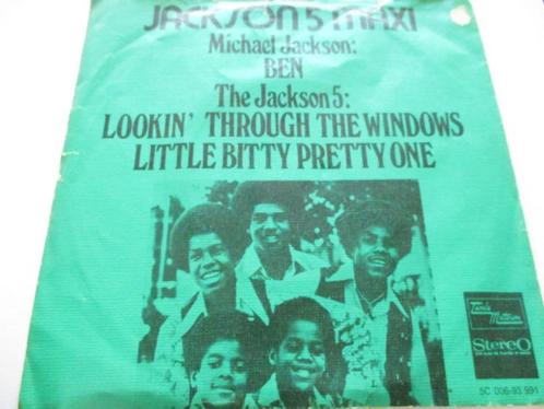 Jackson 5 Maxi _Ben Michael Jackson+Jackson 5 Little bitty.., Cd's en Dvd's, Vinyl Singles, Gebruikt, Pop, Ophalen of Verzenden