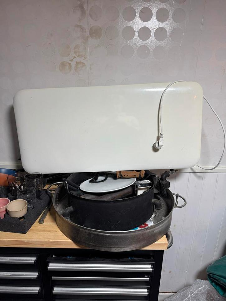 Mill WiFi Elektrische Verwarming - 25m2, Witgoed en Apparatuur, Ovens, Gebruikt, Vrijstaand, Minder dan 45 cm, Ophalen of Verzenden