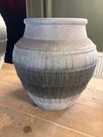 Grote Pot/Vaas - 37 cm hoog, Huis en Inrichting, Woonaccessoires | Vazen, Steen, Overige kleuren, Nieuw, Ophalen of Verzenden