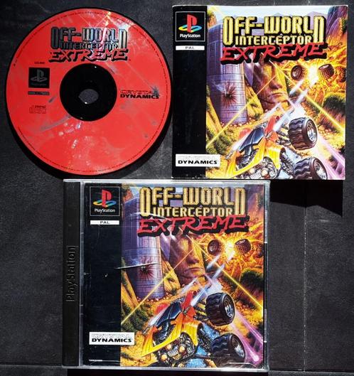 PS1 - Off-World Interceptor Extreme - PlayStation 1 PSX, Spelcomputers en Games, Games | Sony PlayStation 1, Zo goed als nieuw